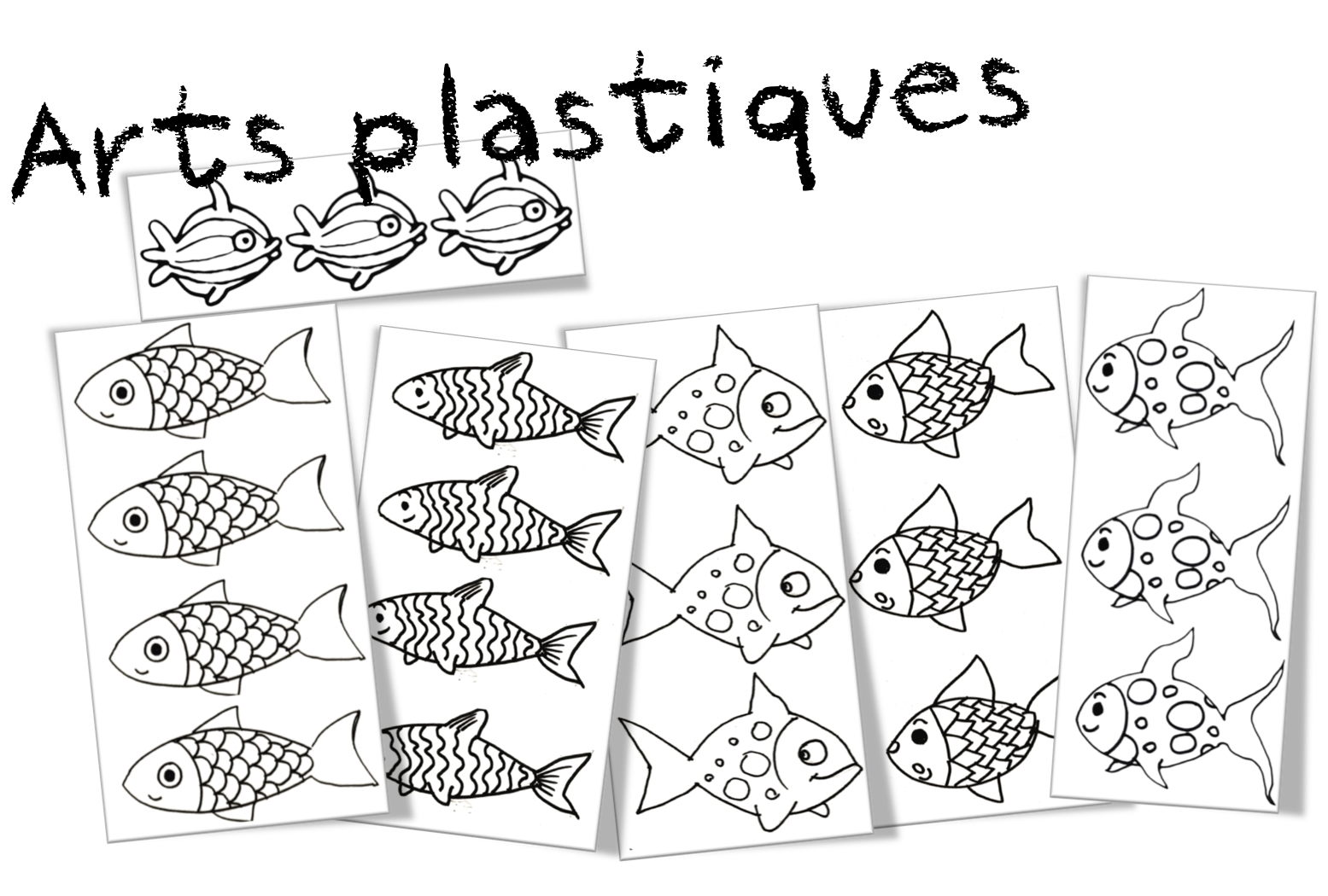 Le 1er Avril : coloriages, production d’écrits , poésie, art-plastiques
